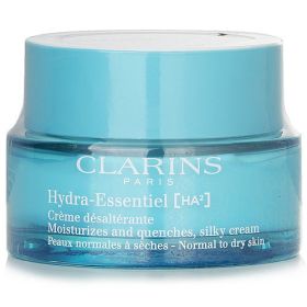 Clarins by Clarins Hydra-Essentiel [HA¬≤] Moisturizes & Quenches Silky Cream - Normal to Dry Skin --50ml/1.7oz