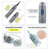 Dr. Pen M8-W 6 SPEED  Electric Derma Pen Stamp Recharger Auto MicroNeed1e Roller  2x 12Pin Cartridges